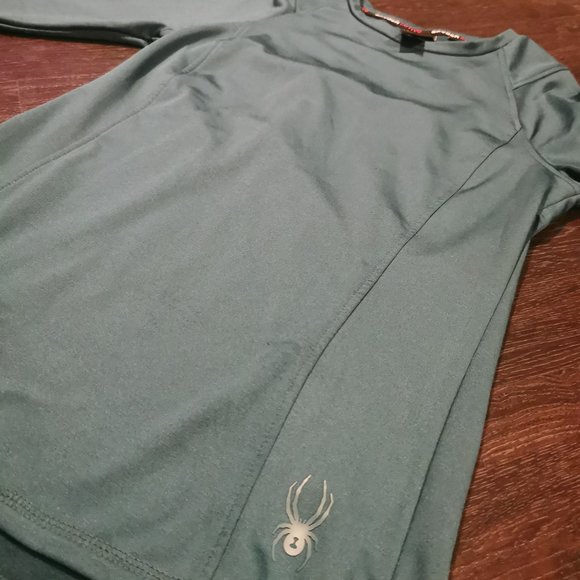 Spyder Women’s Brushed Crew Neck Top S - Picture 3 of 6